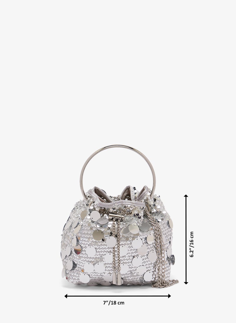 جلاموروس حقيبة يد صغيرة بالترتر - Image 5